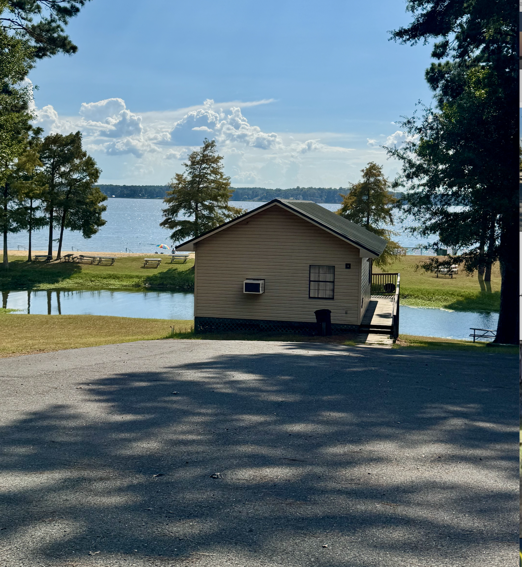 Cypress Bend Park cabin