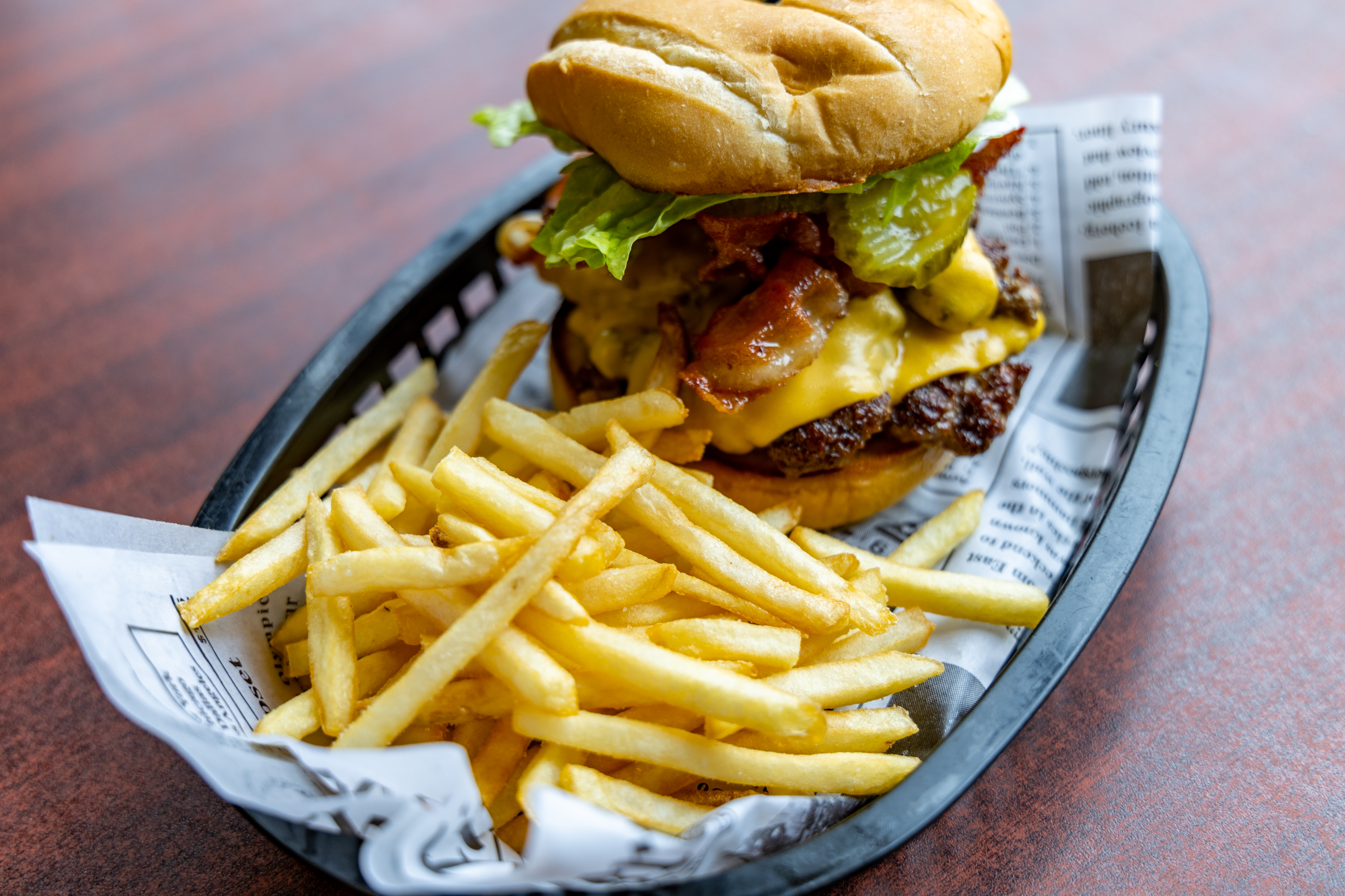 Gulf Station Cafe Burger