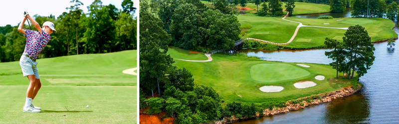 a view of cypress bend golf course