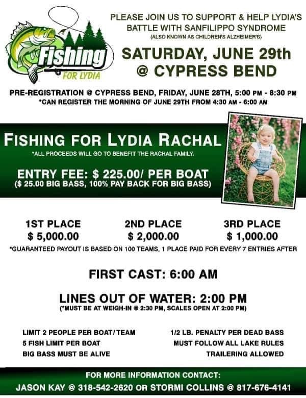 Fishing for Lydia Rachal